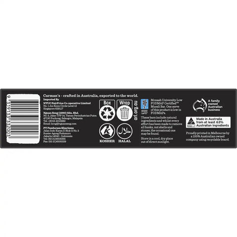 Carman's Original Fruit Free Muesli Bars