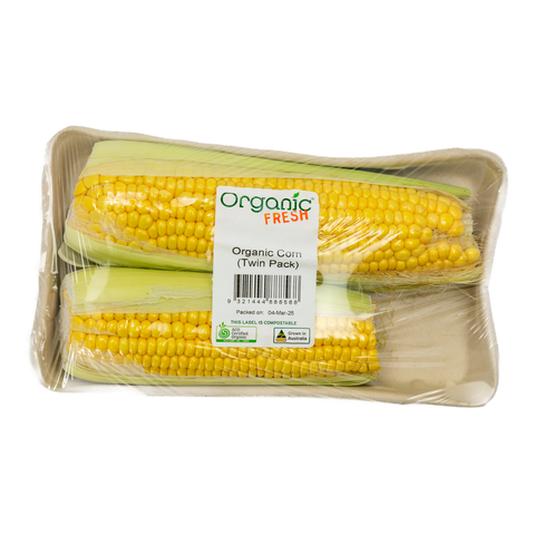 Organic Fresh Corn 2 Pack