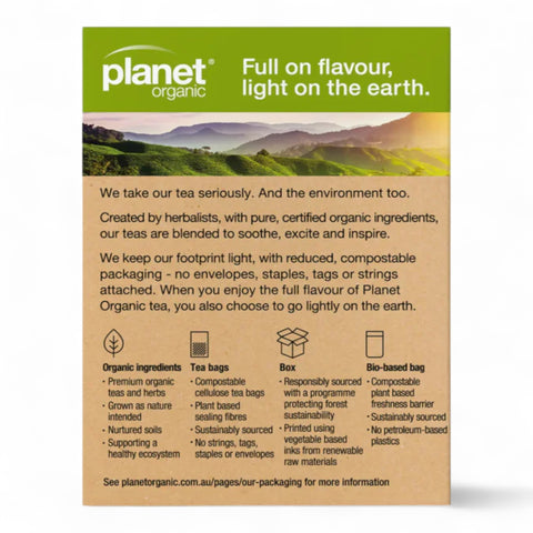 Planet Organic English Breakfast Tea Bags (25 Pack) 50g