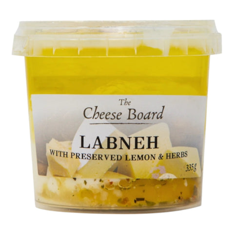 The Cheese Board Labneh with Preserved Lemon & Herbs 335g