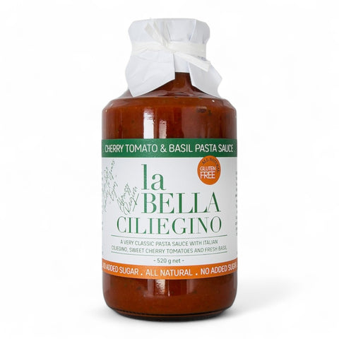 La Bella Ciliegino Cherry Tomato & Basil Pasta Sauce 520g