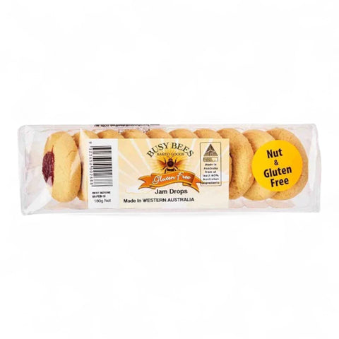 Busy Bees Gluten Free Jam Drops 180g
