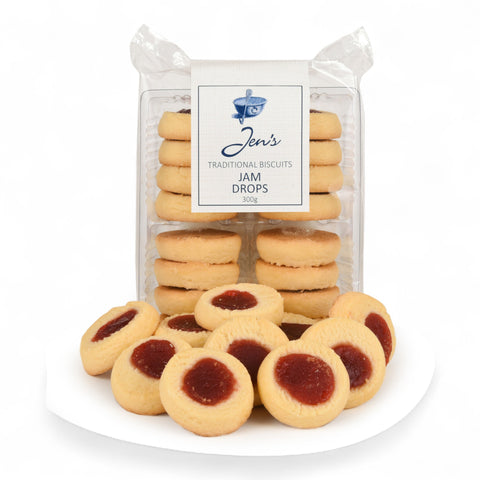 Jen's Traditional Biscuits Jam Drops 300g