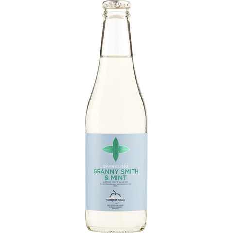 Summer Snow Sparkling Granny Smith Mint & Apple Juice 330mL