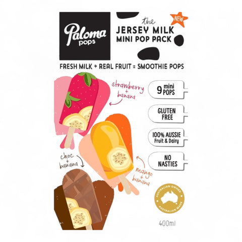 Paloma Pops Mini Jersey Pops 400g (6 Pack)