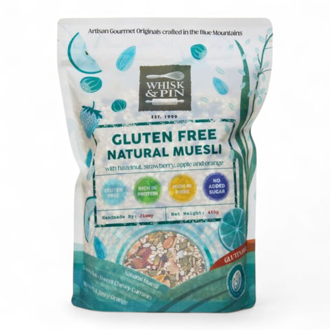 Whisk & Pin Gourmet Original Gluten Free Natural Muesli 450g
