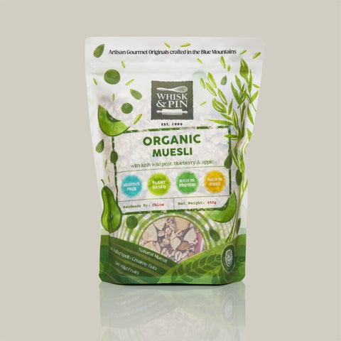 Whisk & Pin Gourmet Original Organic Muesli 450g