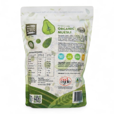 Whisk & Pin Gourmet Original Organic Muesli 450g