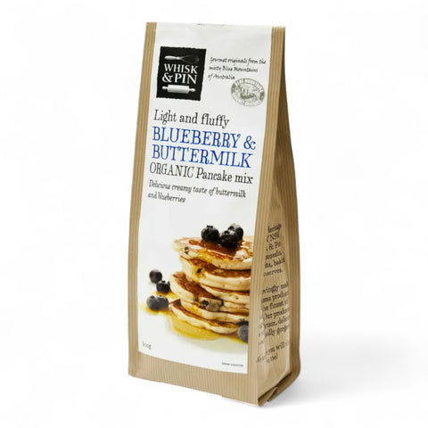 Whisk & Pin Blueberry & Buttermilk Organic Pancake Mix 400g