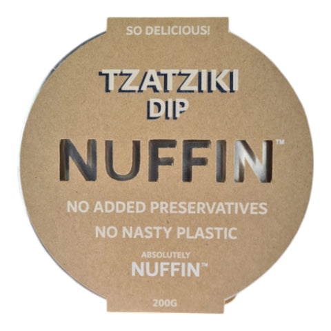 Nuffin - Dips In Paper Tubes - Tzatziki Dip 200g