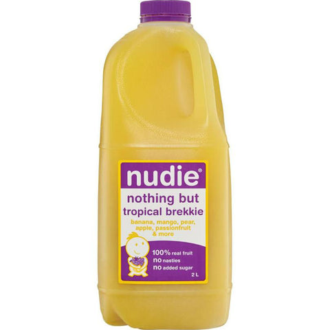Nudie Nothing But Tropical Brekkie Juice 2L