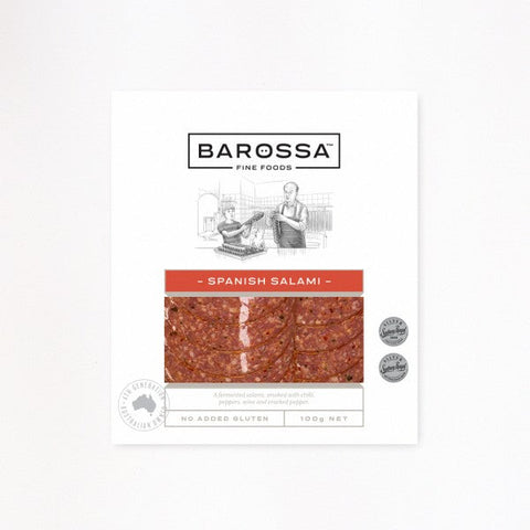 Barossa Salami Spanish 100gm