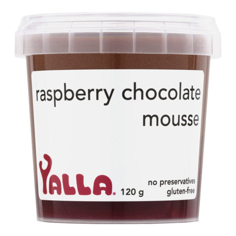 Yalla Raspberry Chocolate Mousse 120g