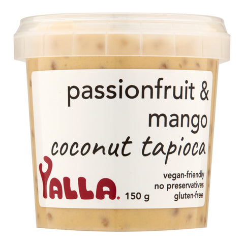 Yalla Passionfruit & Mango Coconut Tapioca 150g