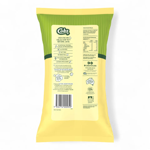 Cobs Natural Popcorn Best Ever Butter 5 Pack
