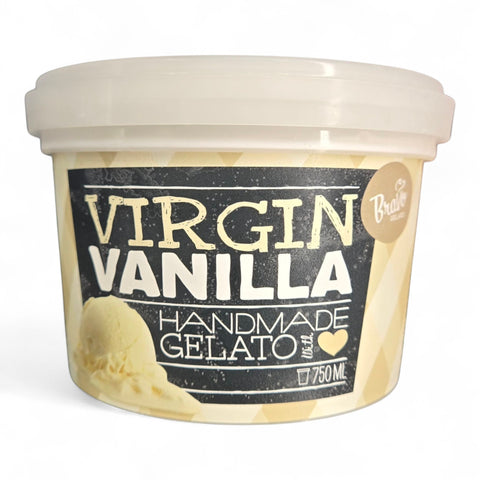 Bravo Gelato Virgin Vanilla Handmade Gelato 750ml