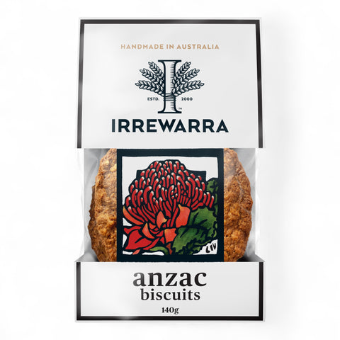 Irrewarra Anzacs Biscuits 140g