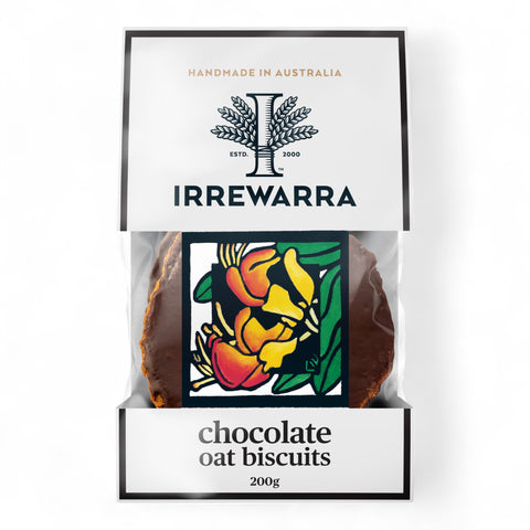 Irrewarra Chocolate Oat Biscuits 200g
