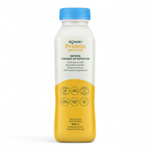 Rokeby Farms Protein Smoothie Banana Honey + Cinnamon 425mL