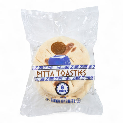 Golden Top Bakery Pita Bread Toasties 6 Pieces