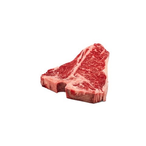Vic's Meat Beef T-Bone Steak Grain Fed (Nolan MSA Graded) 1 x piece x 450g