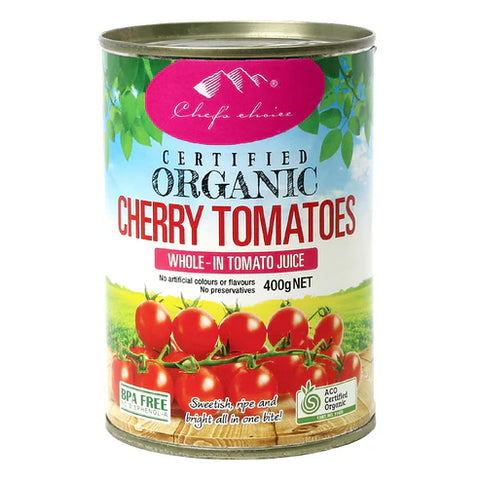 Chef's Choice Organic Cherry Tomatoes 400g
