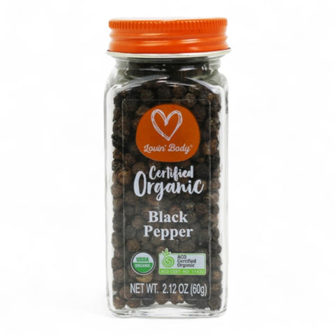 Lovin' Body Organic Black Pepper 60g