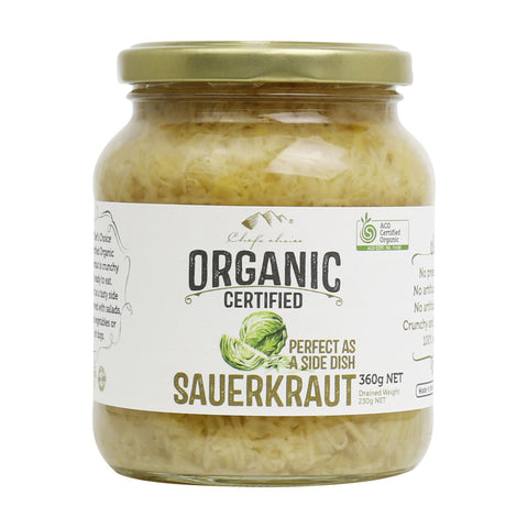 Chef's Choice Organic Certified Sauerkraut 360g