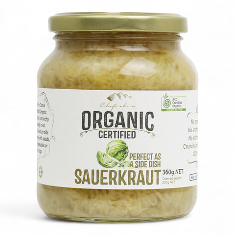 Chef's Choice Organic Certified Sauerkraut 360g