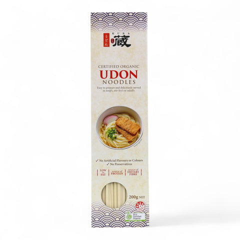 Kura Organic Udon Noodles 200g