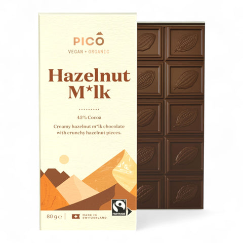 Pico Organic Vegan & Organic Chocolate Hazelnut Milk 80g