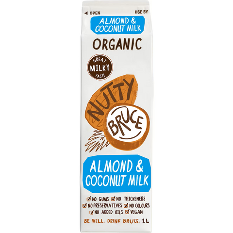Nutty Bruce Organic Milk Almond & Coconut 1L