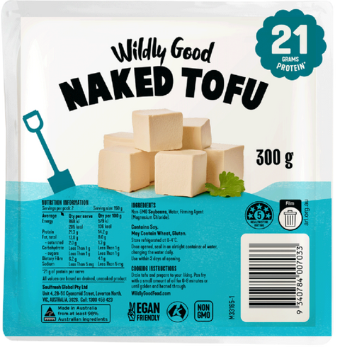 Wildly Good Naked Tofu 300g