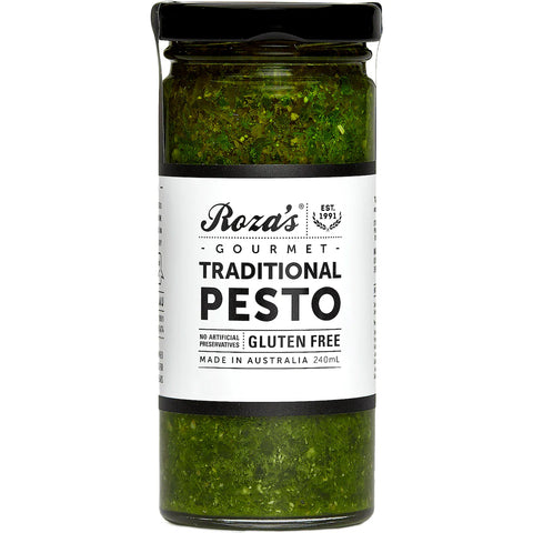 Roza's Gourmet Traditional Pesto 240mL
