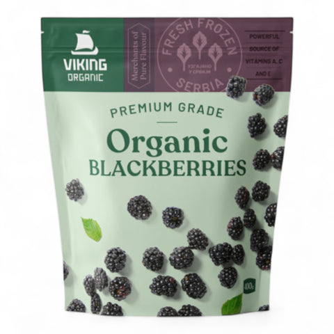 Viking Organic Blackberries 400g