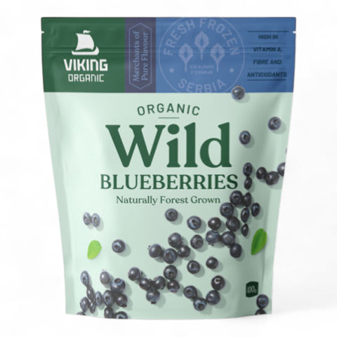 Viking Organic Wild Blueberries 400g