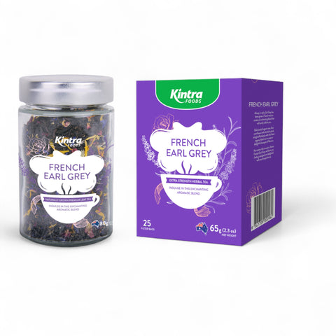 Kintra Foods Loose Leaf Tea French Earl Grey 80g