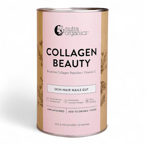 Nutra Organics Collagen Beauty Skin Hair Nails Gut 450g