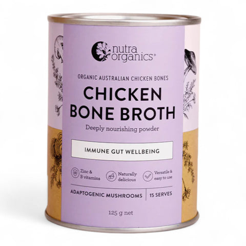 Nutraorganics Chicken Broth Mushroom 125g