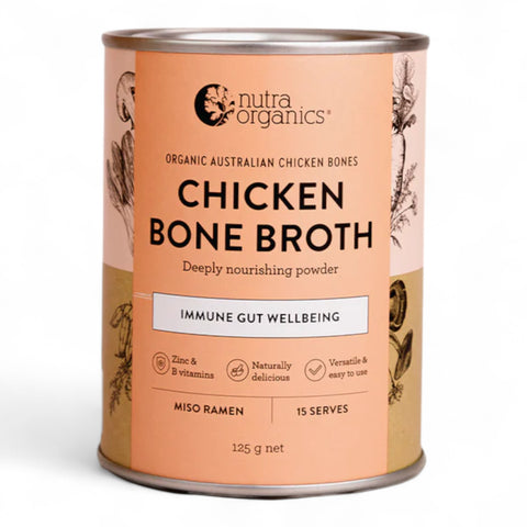 Nutra Organics Chicken Bone Broth Miso Ramen 125g