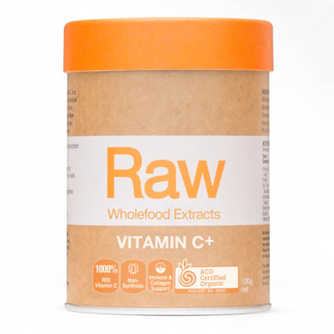 Amazonia Raw Wholefood Extracts Vitamin C+ Passionfruit 120g
