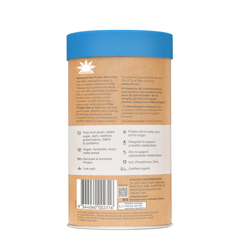 Amazonia Raw Protein Slim & Tone Triple Chocolate 500g