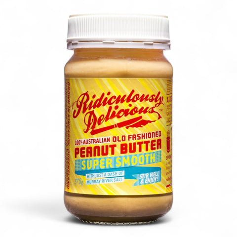 Red Delicious Smooth Peanut Butter 375g