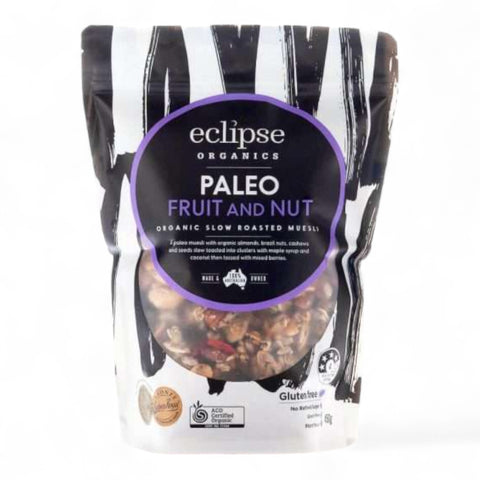 Eclipse Organics Organic Paleo Muesli Fruit And Nut 450g