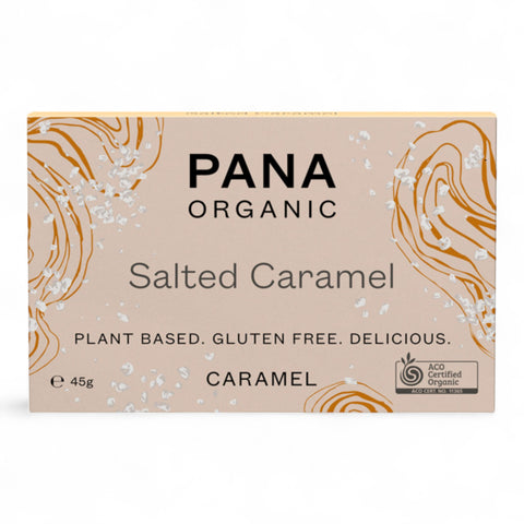 Pana Organic White Chocolate & Salted Caramel 45g