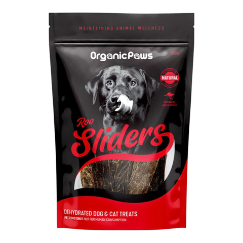 Organic Paws Roo Sliders 100g