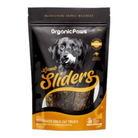 Organic Paws Lamb Sliders 100g