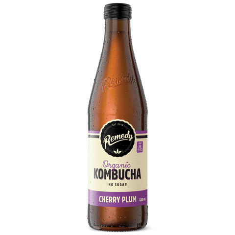 Remedy Kombucha Cherry Plum 330mL