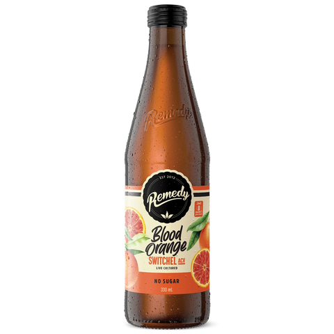 Remedy Switchel ACV Blood Orange 330mL