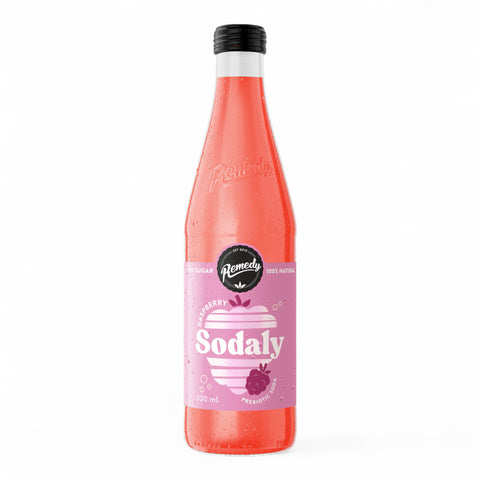 Remedy Sodaly Raspberry 330ml